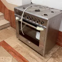 گاز فردار  جوجه گردان درب شیشه ای سالم