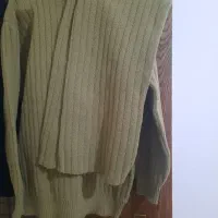 بلوز شلوار بافت زنانه نو و پالتو لی بچه گانه