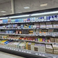 یخچال پرده هوا وقفسه فروشگاهی بصورت یکجا