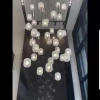 نصب لوستر هالوژن لاینر نوری کلید کنترلی