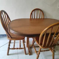 ناهار خوری چهار نفره چوبی