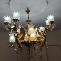 لوستر برنز اصل|لوستر و چراغ آویز|اندیشه, اندیشه فاز ۱|دیوار