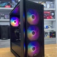 pc سیستم یا کامپیوتر گیمینگ اداری مانیتور