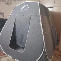 چادر مسافرتی ۱۲نفره برزنتی اسکلتی ضدعرق وآب آکبند