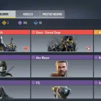 اکانت کالاف سیزن یکی قابل چنچ|کنسول، بازی ویدئویی و آنلاین|قم, سراجه (۱۵ خرداد)|دیوار