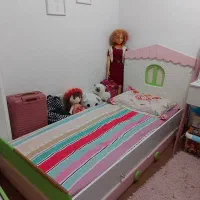 سرویس خواب دخترانه|تخت و سرویس خواب|لاهیجان, حزین|دیوار