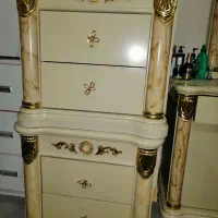 تخت خواب با همراه میز آرایش ودو عدد کنسول|تخت و سرویس خواب|قدس, شهر‌قدس|دیوار