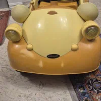 ماشین شارژی کودک طرح فولکس قورباغه ای