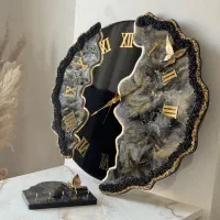 اجرا ساعت و تابلوهای لوکس برای خانوم های خاص پسند