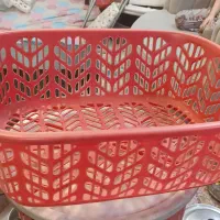 سطل بزرگ با سبد|ظروف نگهدارنده، پلاستیکی، یک‌بارمصرف|مشهد, کشف|دیوار