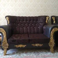 مبل ۱۲ نفره همراه با میز عسلی
