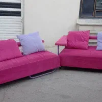 مبل ۶نفره فلزی پارچه ترک|مبلمان خانگی و میز عسلی|سنندج, |دیوار