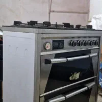 اجاق گاز صفحه شیشه ای طرح فر یا مبلی