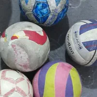 توپ فوتسال سه عدوعددتوپ والیبال بادوجفت دسکش فوتسا