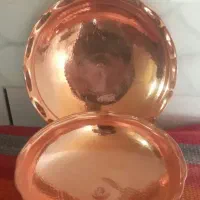 ظروف مسی 4تیکه سه پایه برنجی پذیرایی