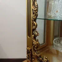 بوفه چوبی طلایی|بوفه، ویترین، کنسول|سهند, |دیوار