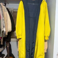 بارانی دو رو در حد نو