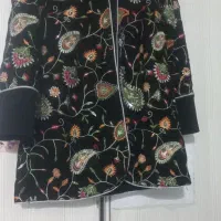 کت مخمل سوزن دوزی و مانتو فروش فوری