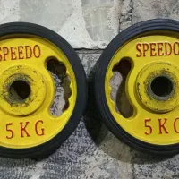 ۱۰ کیلو وزنه هالتر حرفه ای دسته دار Speedo سوراخ ۳