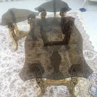 میز عسلی سه تیکه بسیار تمیز