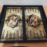 تخته نرد مسافرتی با قابلیت حمل آسان