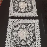 رومیزی گیپور خارجی|پرده، رانر، رومیزی|تهران, کوهک|دیوار