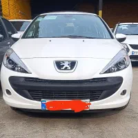 207 پلاس TU5p رنگ سفید صفر و خشک