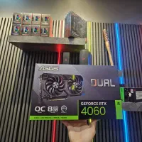 کارت گرافیک  Asus dual rtx 4060 با گارانتی
