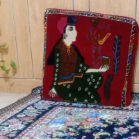 قالی و پشتی دستبافت|فرش|شیراز, شهرک بهار|دیوار