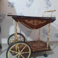 ترولی کنار سالنی سالم بدون خطو خش و رنگ پریدگی|بوفه، ویترین، کنسول|تهران, وصفنارد|دیوار