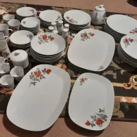 ظروف چینی ۶ نفره ، سالم و مرتب