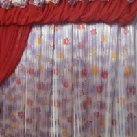 پرده اتاق خواب|پرده، رانر، رومیزی|صومعه‌سرا, |دیوار