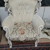 مبل ۹ نفره تمیز|مبلمان خانگی و میز عسلی|هشتگرد, شهرک بعثت|دیوار