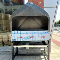 کباب پز  ( منقل )گازی ایستاده هود دار سفارشی