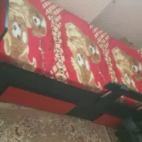 کمد ویترین وتخت نوجوان|تخت و سرویس خواب|ساوه, |دیوار