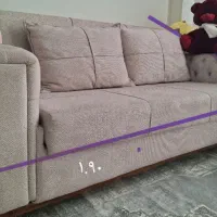 مبل تختخواب شو دونفره در حد نو