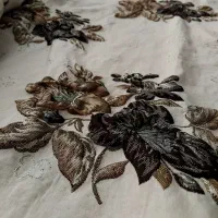 والان مخمل پرده درحد نو