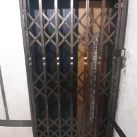 پنجره پی وی سی حفاظ اکاردیونی درب سرویس شاخ گوزنی|مصالح و تجهیزات ساختمان|ماهدشت, |دیوار