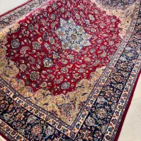 فرش دستباف ۱۲ متری اصفهان نقشه ریزگل جنس عالی