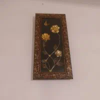 کولر و گلدان و تابلو|گل مصنوعی|میانه, |دیوار