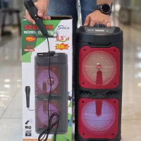 اسپیکر شارژی قابل حمل با میکرفون 6209|پخش‌کننده همراه|شهریار, شهریار|دیوار