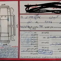 وانت آریسان دوگانه سوز، مدل ۱۳۹۵|خودرو سواری و وانت|مشگین شهر, |دیوار