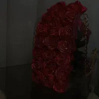 گل رز روبانی زیبا و ماندگار|گل مصنوعی|مراغه, |دیوار