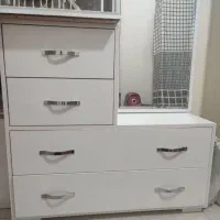 تخت ، کمد آیینه ، چوب|تخت و سرویس خواب|تهران, دولاب|دیوار