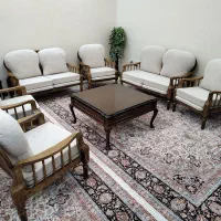 مبل راحتی ۸ نفره تازه ترمیم شده