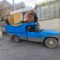 نیسان بار اسباب کشی بسته بندی باربری نیسان وانت