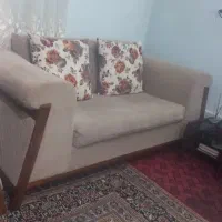 سلام یک نیم ست مبل راحتی چوب راش