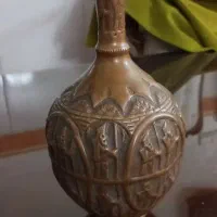 جای گلاب یاشربت مسی|کلکسیون اشیاء عتیقه|ملایر, |دیوار