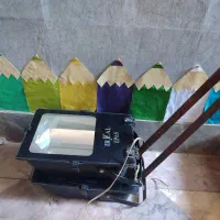 دو عدد پروژکتور بزرگ دولامپ