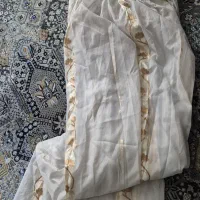 پرده حریر یکبار شسته شده